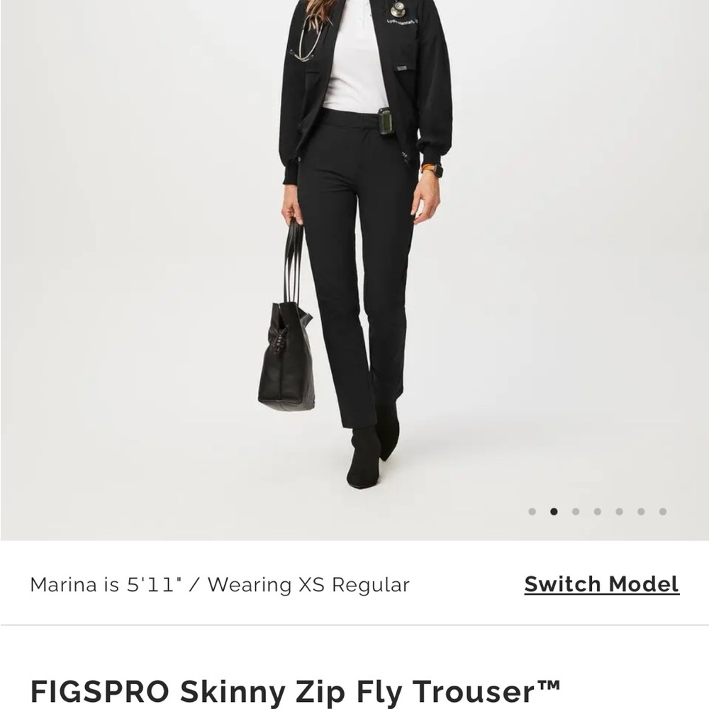 FIGSPRO Skinny Zip Fly Trouser™